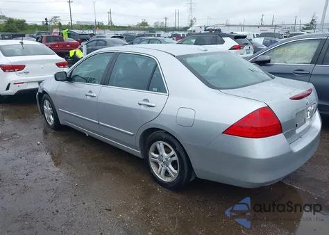 2006 Honda Accord 2.4 Ex из США, поврежденный, VIN 1HGCM56846A056071